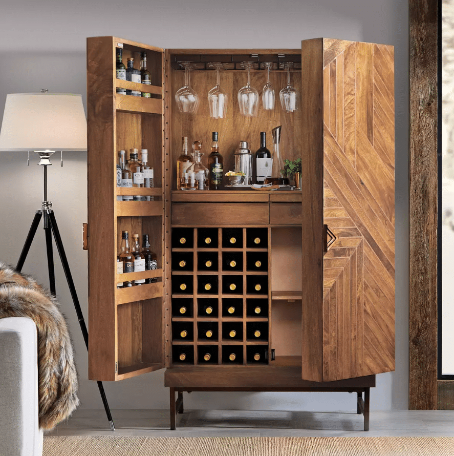 Wine Cellar Bar Cabinet