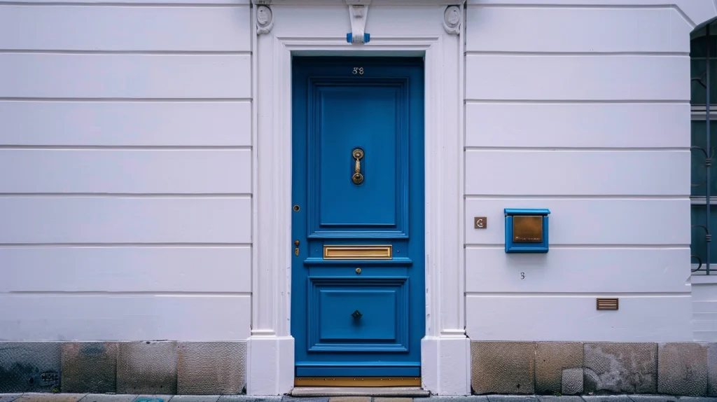 Front Door Colors blue