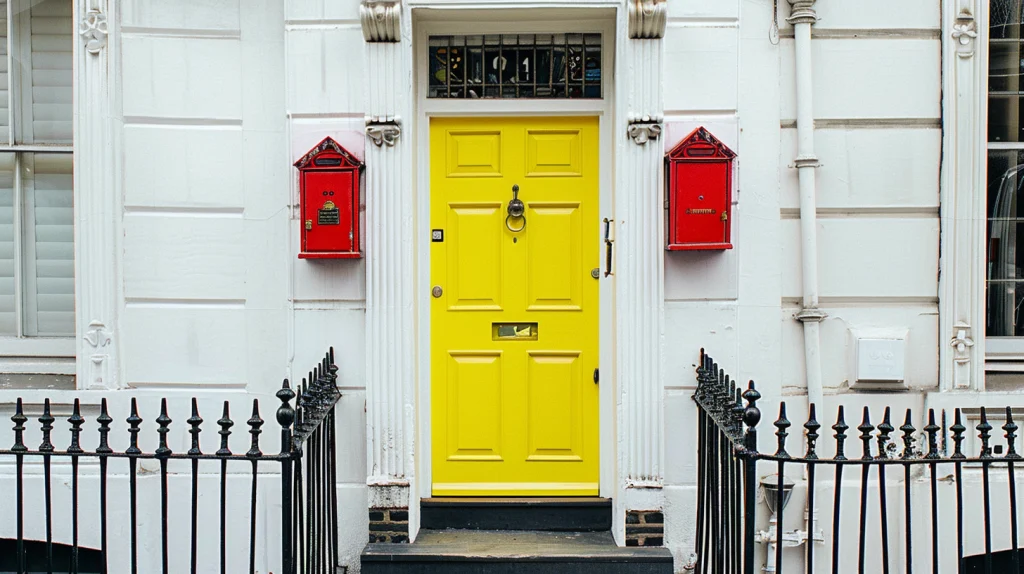 Front Door Colors yellow