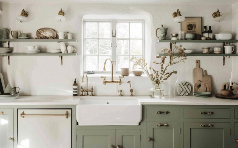 Is sage green considered a gray-green color?