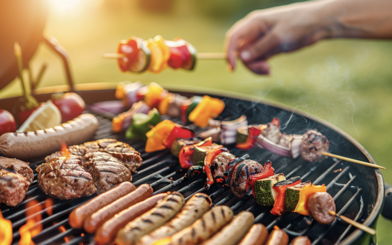 What are the advantages of grilling outdoors?