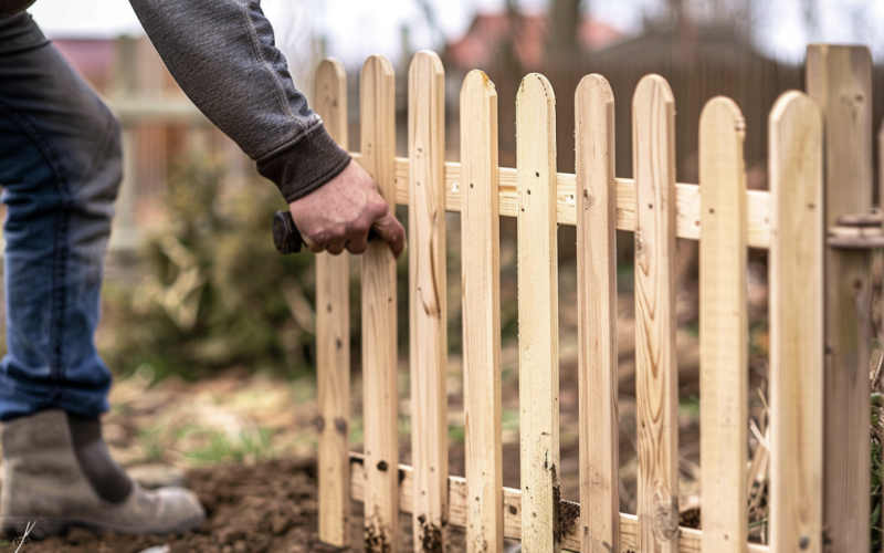 What is the lifespan of a pallet fence?