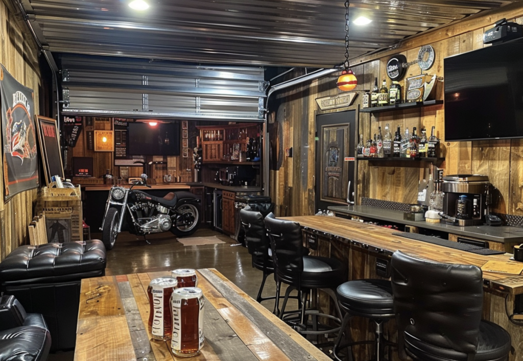 Garage Bar: Design and Material Considerations