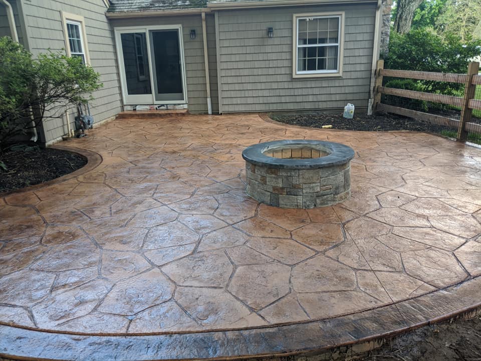 Stamped Concrete- Mimicking the Look of Stone or Brick