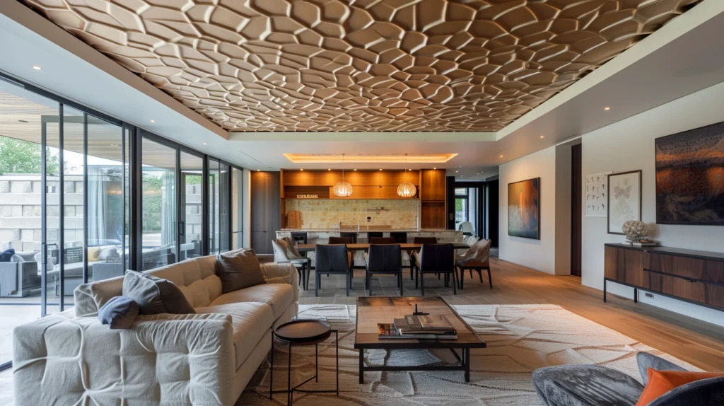 The Evolution of Ceiling Textures
