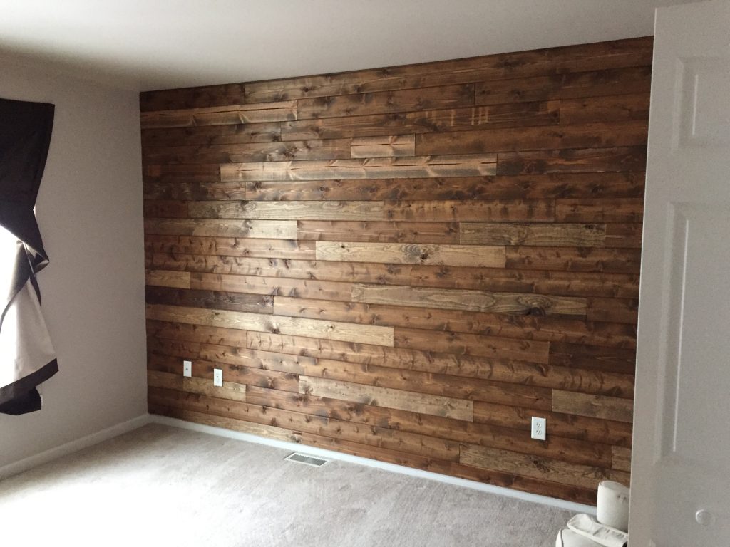 Add a Wood Accent Wall