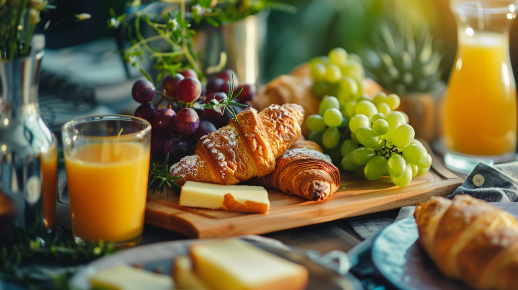 Artisanal Breakfast Table Display