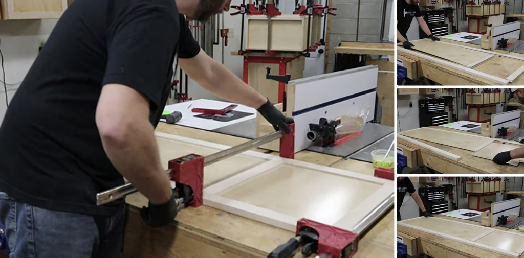 Assembling the Cabinet Door