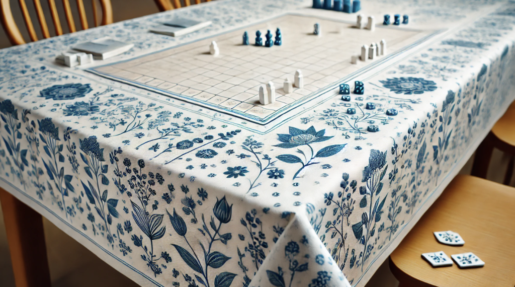 Bluebell Card Table Topper