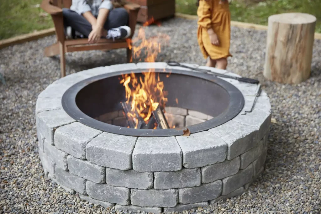 Build a Fire Pit without a Contractor's Help