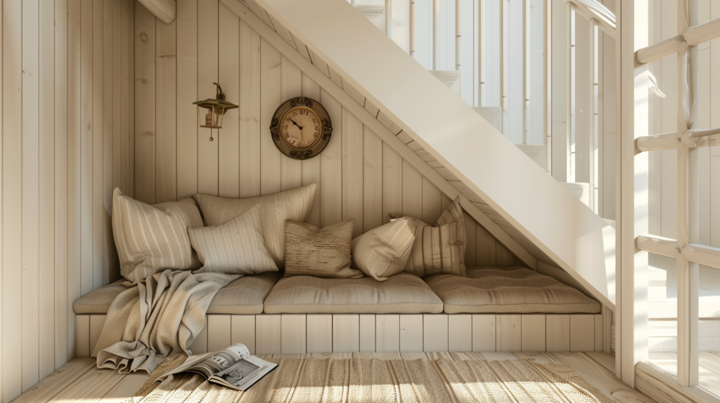 Cozy Staircase Nook