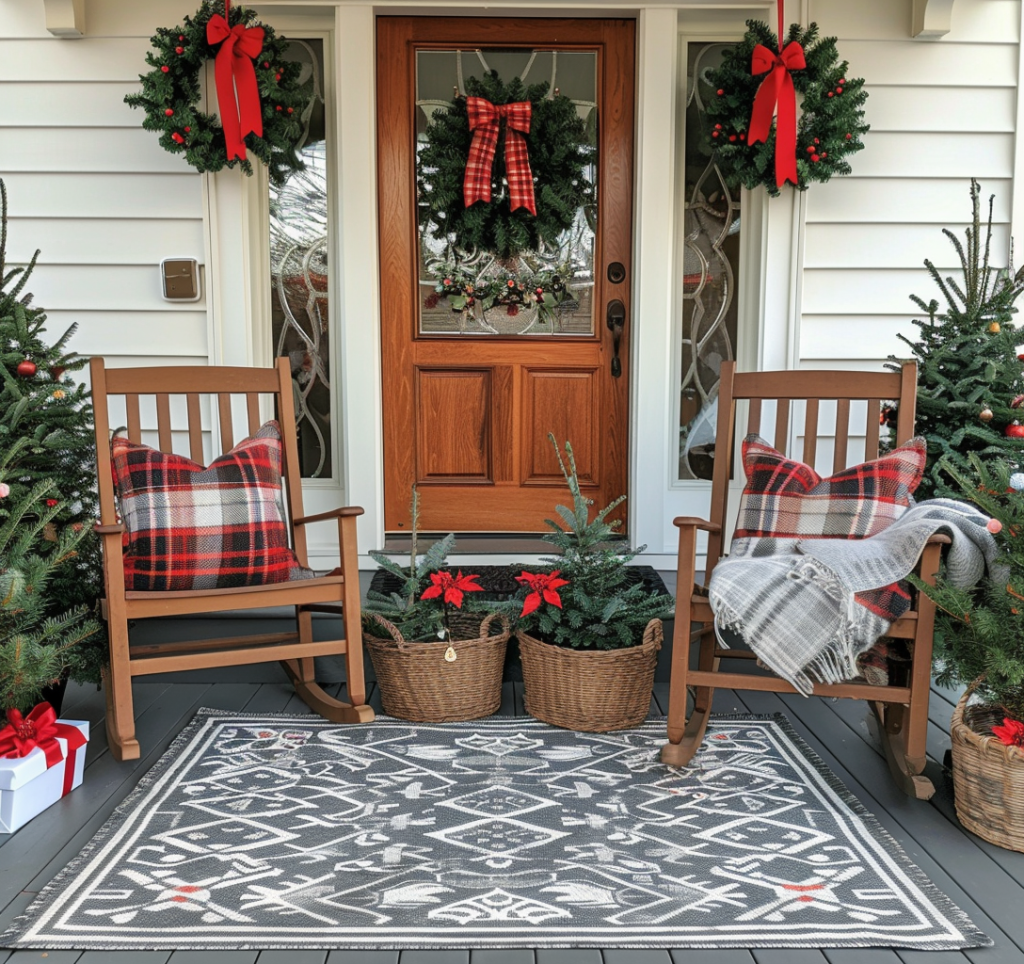 Create a Warm Wood Seating Area