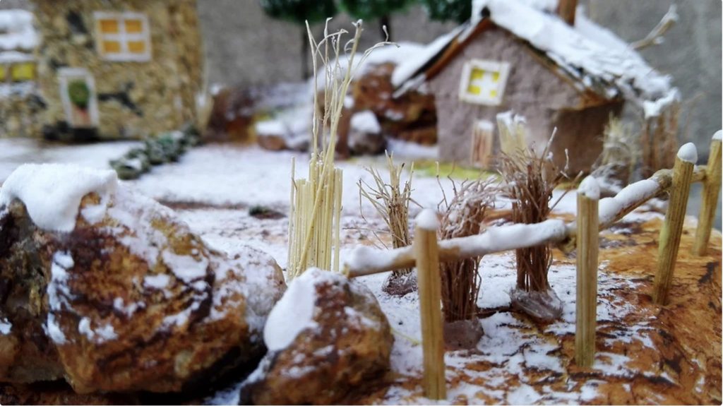 DIY Diorama | Snow in Winter