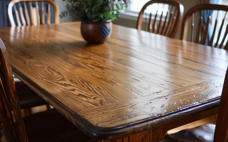 DIY Oak Table Refinishing Tutorial