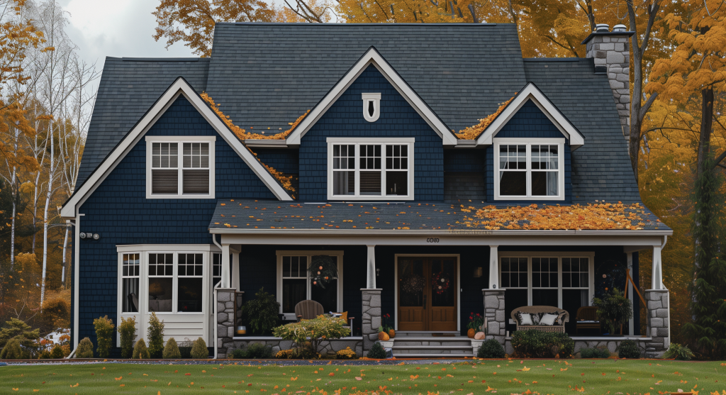 Dark Blue Shingles