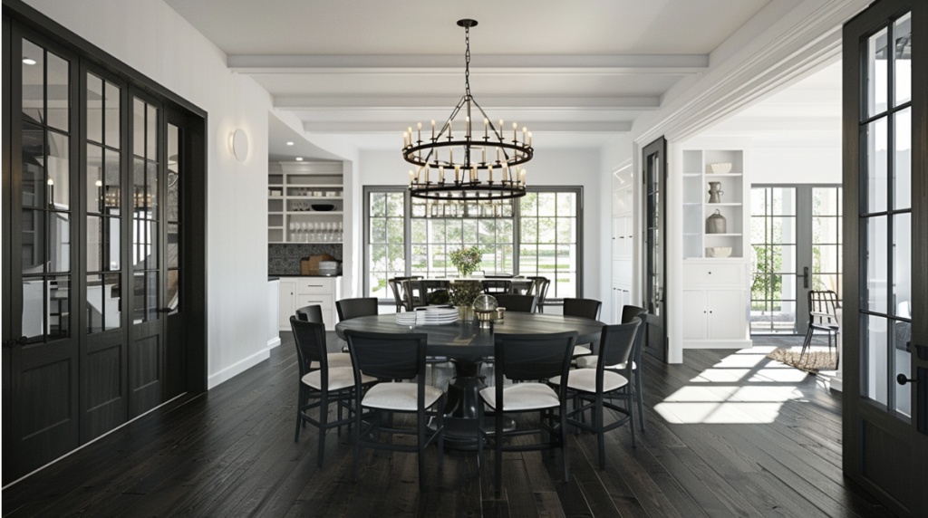 Dining Room Barn Doors