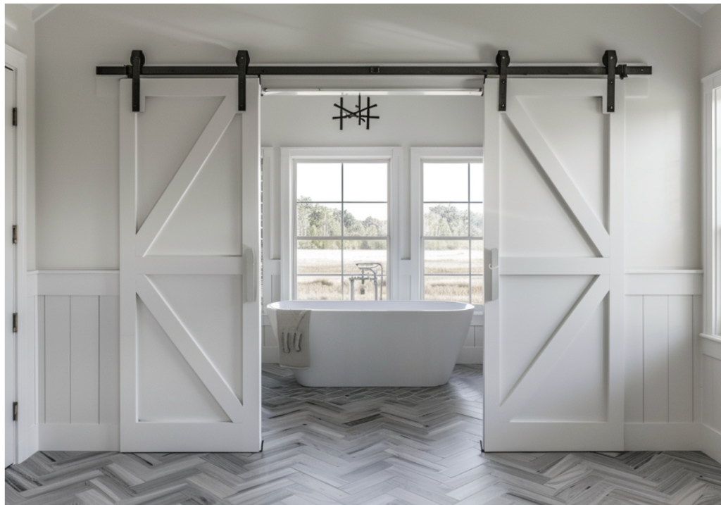 Double Barn Door Idea