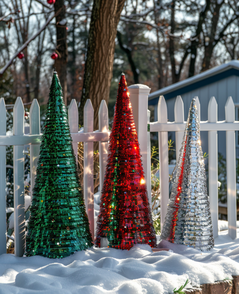 Duct Tape Cone Trees