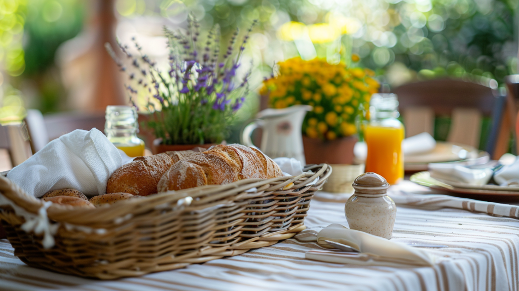 Elegant Continental Breakfast