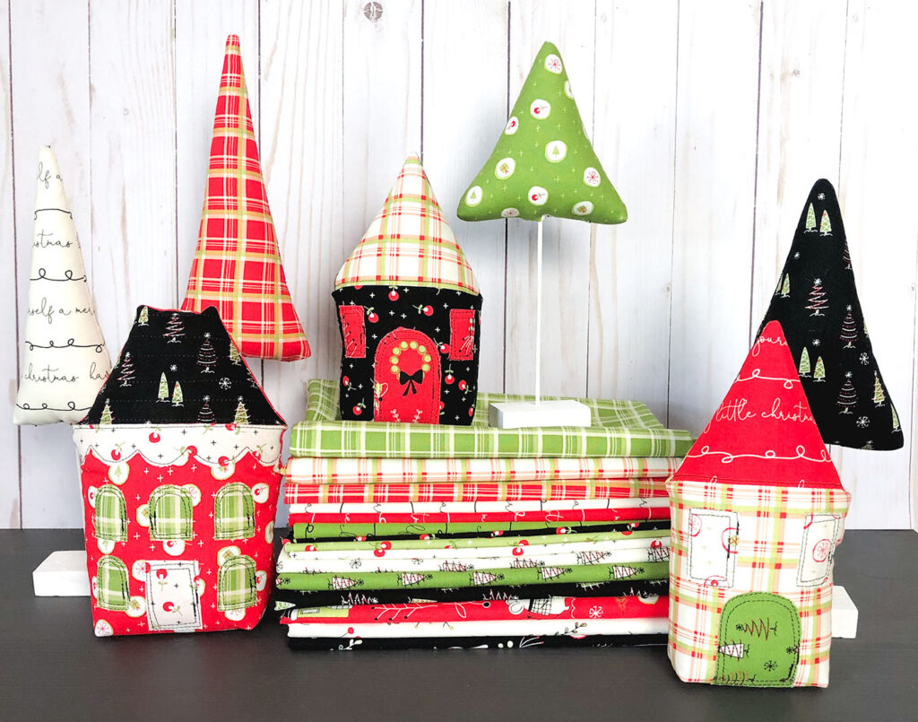 Fabric Christmas Village