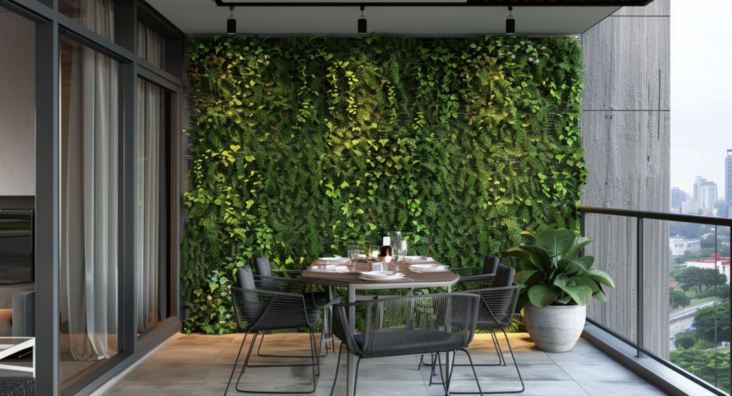 Faux Greenery Walls