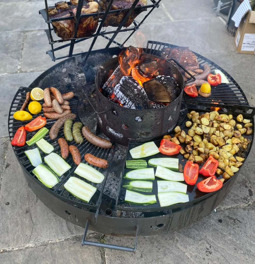 Fire Pit with Cooking Grate