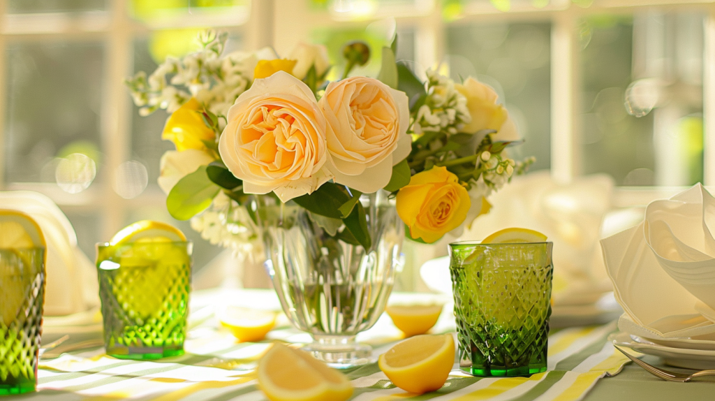 Floral and Citrus Decor for Mother’s Day