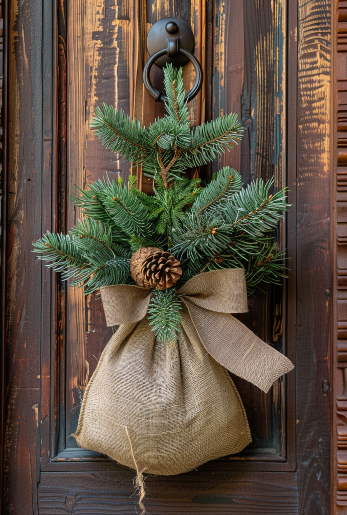 Front Door Christmas Tree