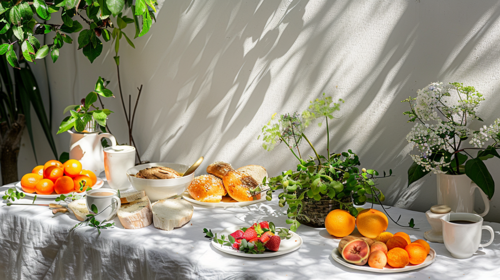 Garden Style Breakfast Table