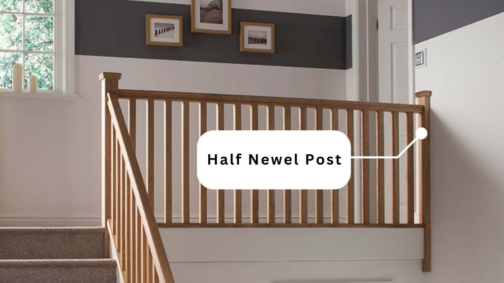 Half Newel Post