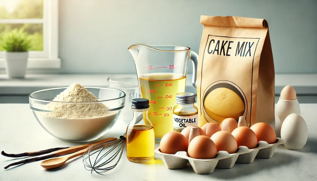 Ingredient Table for Our Easy Lemon Bread Recipe