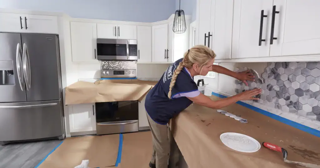 Installing a Backsplash