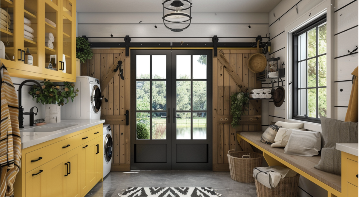 28 Stylish Modern Barn Door Designs - Northern Feeling