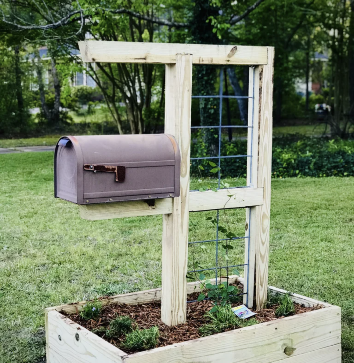 Trellised Mail 20 Creative Homemade DIY Mailbox Ideas with Guide - Northern Feeling