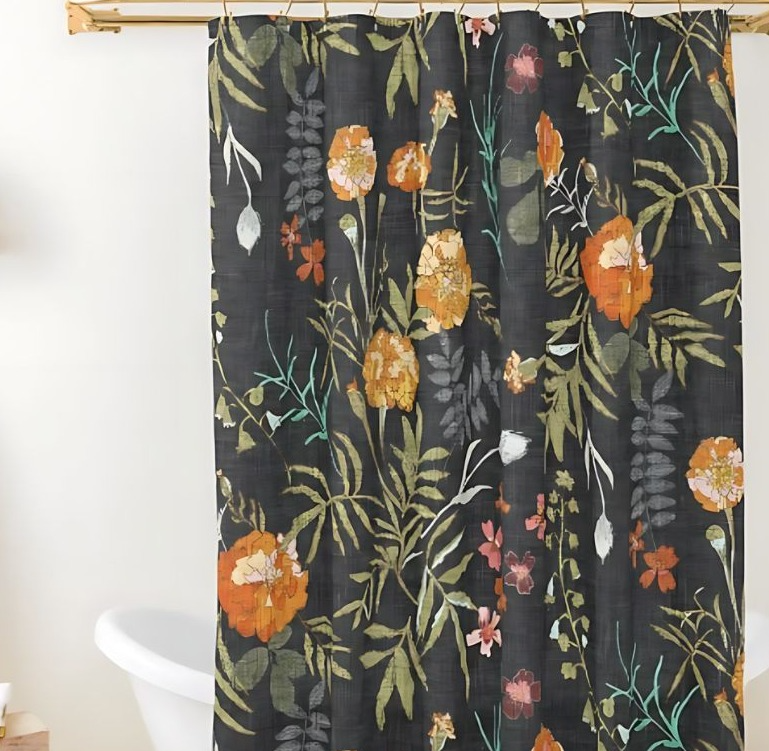 Marigold Love Shower Curtain