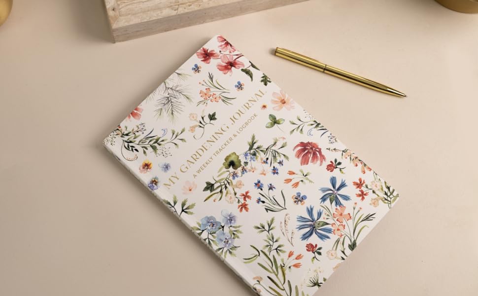 My Gardening Journal- A Weekly Tracker and Logbook by Sarah Simon