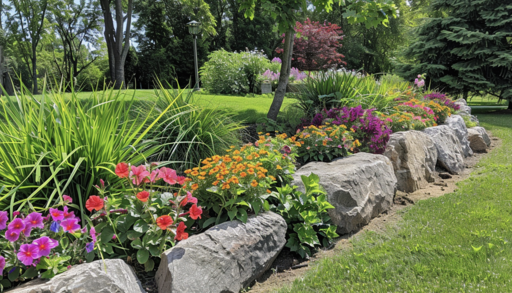 Natural Rock Edging