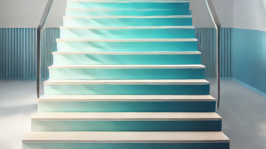 Ombre Stairs