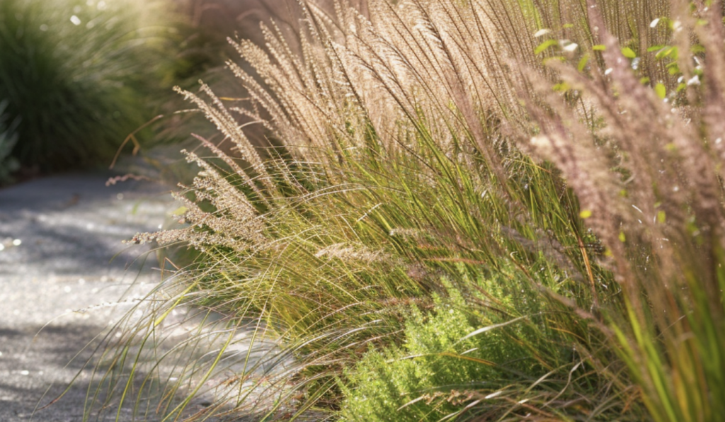 Ornamental Grasses (Muhly Grass, Switchgrass, Little Bluestem)