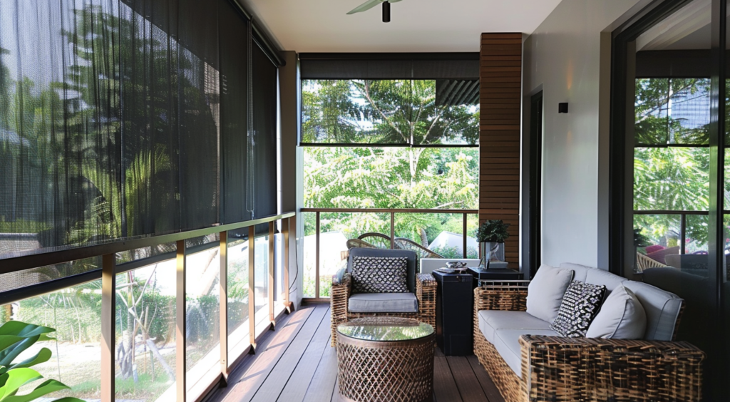 Outdoor Blinds or Shades