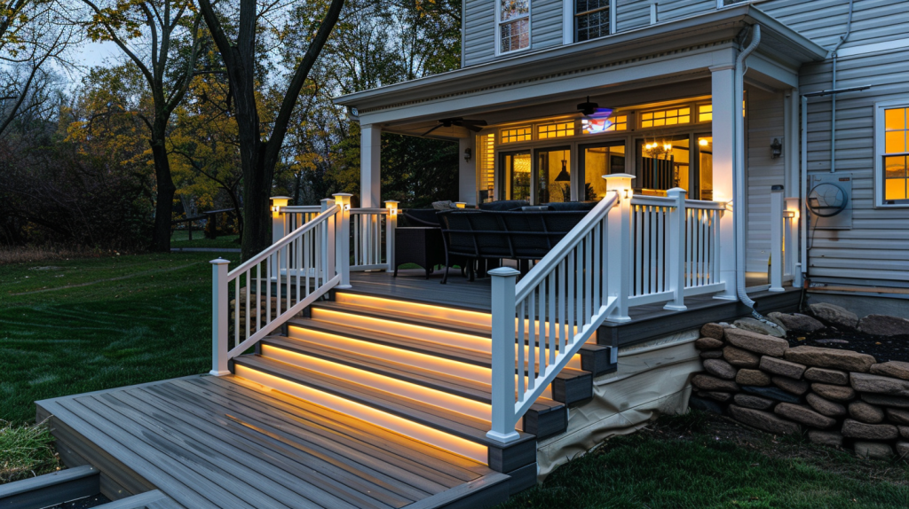 Outdoor Modern Deck Railing