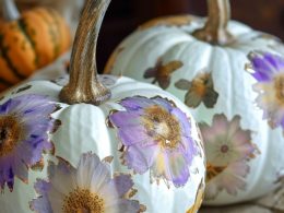 Step-by-Step Guide to Making a Pressed Flower Pumpkin