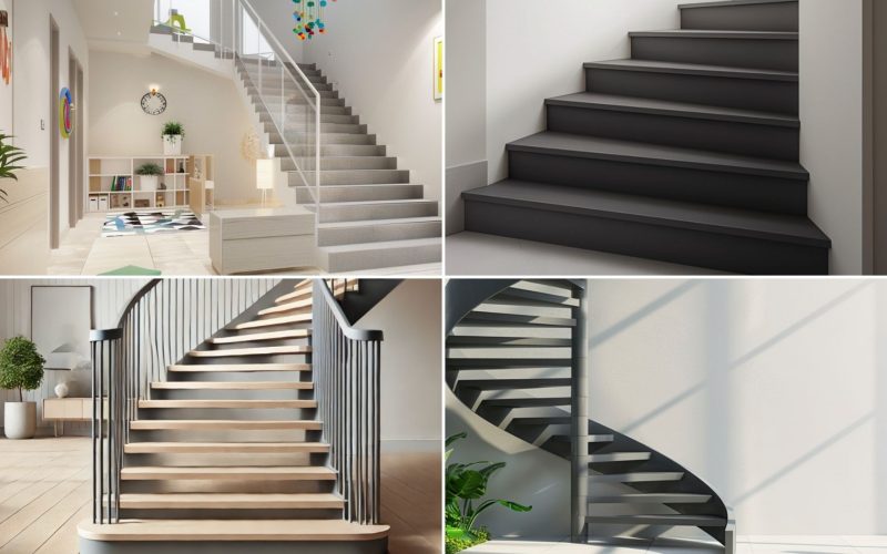 Stunning Grey Painted Stairs Ideas for Your Home