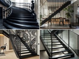 Stylish Black Staircase Ideas