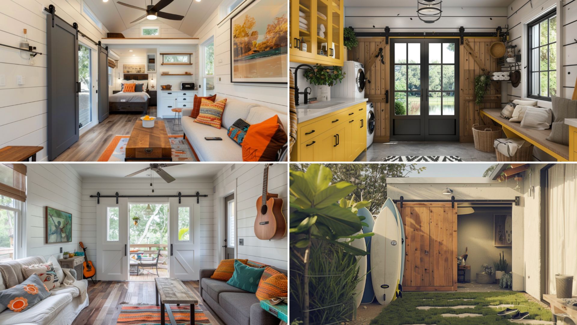 28 Stylish Modern Barn Door Designs - Northern Feeling
