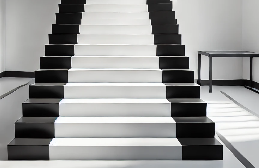 Two-Toned Stairs