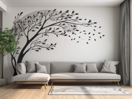 Wall Decal Ideas to Transform Your Living Room Renovation