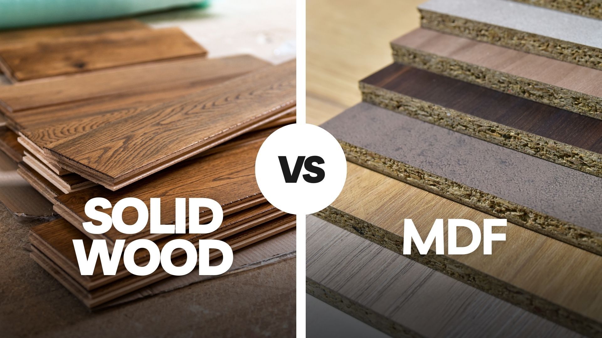 MDF vs Solid Wood Making the Right Choice Northern Feeling