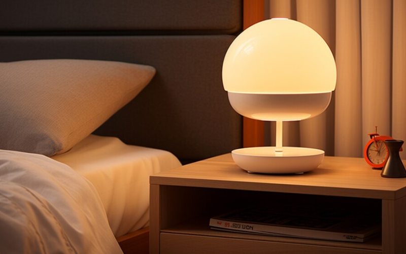 How To Style a Bedside Table Like an Expert with Light Brown Nightstand
