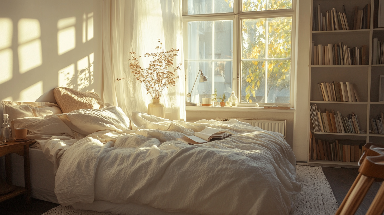 6 Simple Ways To Make Your Bedroom More Relaxing - Northern Feeling